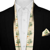 HERBARIUM MEN SCARF AND POCKET SQUARE SET – PREMIUM COLLECTION
